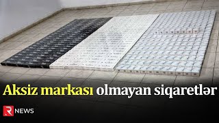 Aksiz Markası Olmayan 120 000 Ədəd Siqaret Aşkarlandi