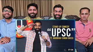 UPSC Stand Up Comedy Ft. Anubhav Singh Bassi #pakistanreaction