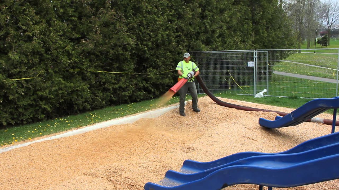 Blower Truck installation of Fibertop