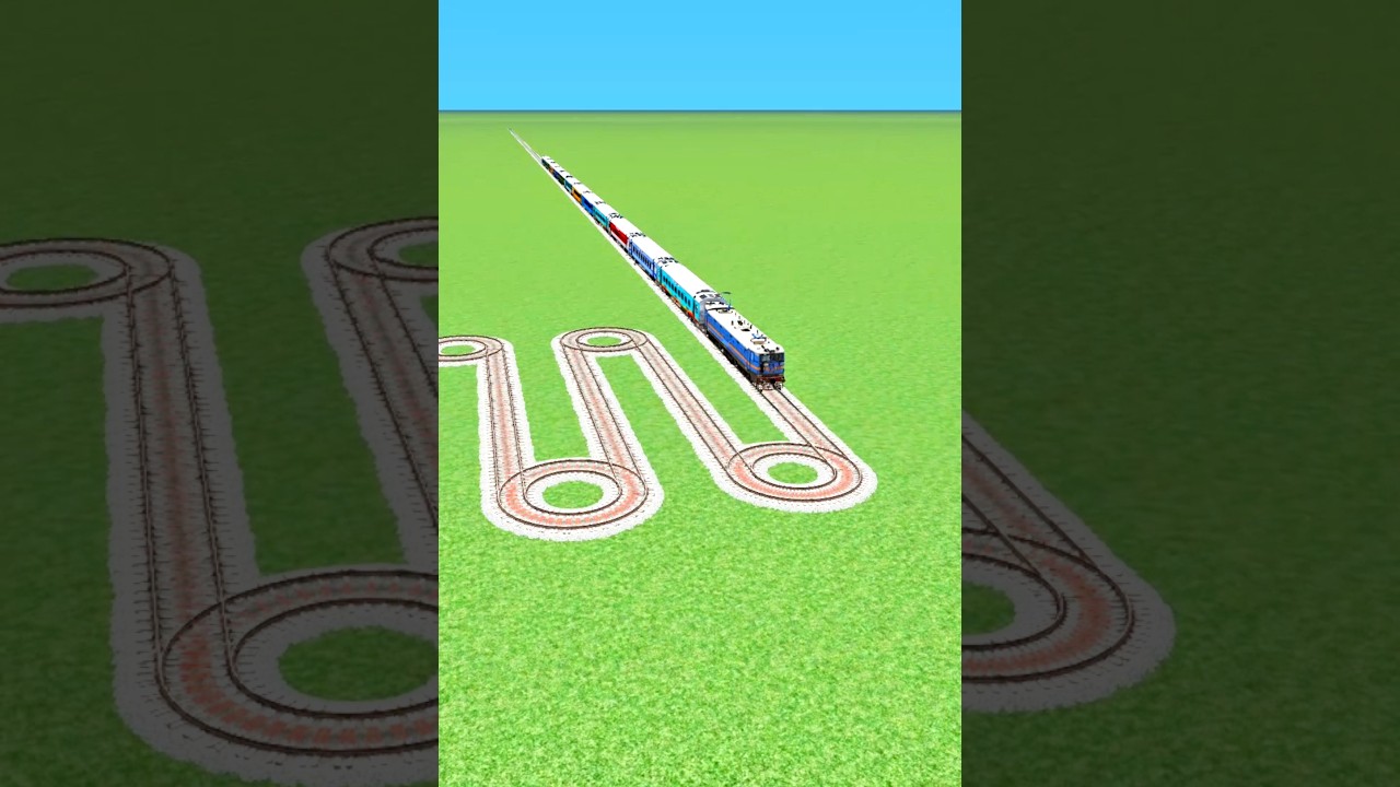 SNAKE🐍TRACK CROSSIN FREGHT TRAINS 