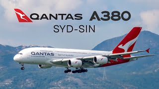 Flying QANTAS A380 Business Class (SYD-SIN)