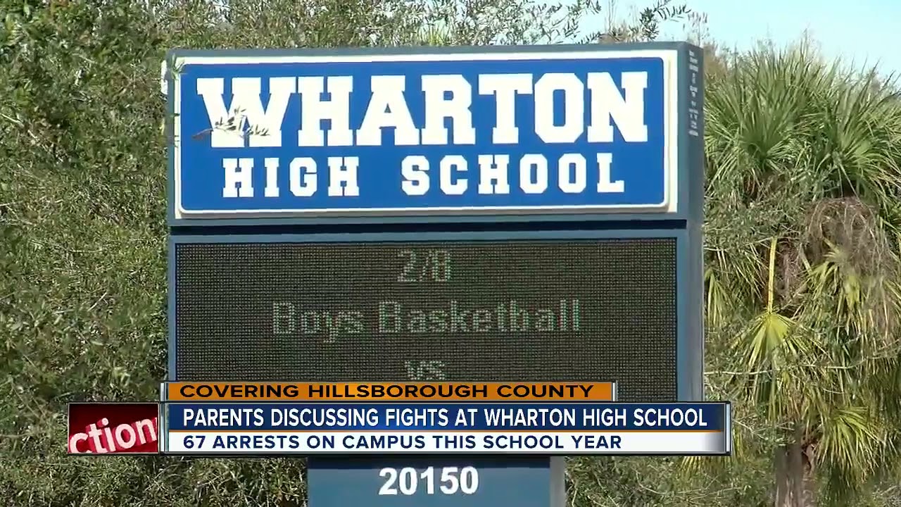 Parents discussing fights at Wharton High School YouTube