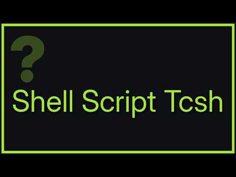 Unix & Linux: setenv not working in tcsh