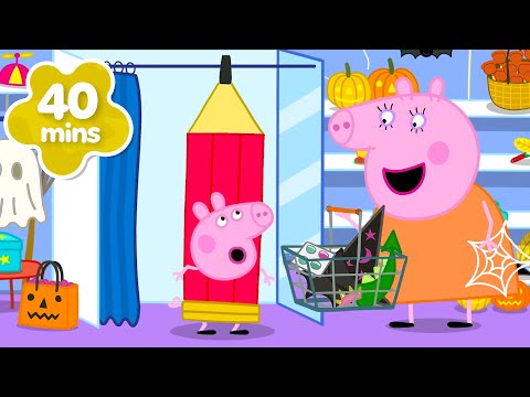 Peppa Wutz geht HALLOWEEN-KOSTÜME KAUFEN! 🎃 | Peppa-Wutz-Geschichten