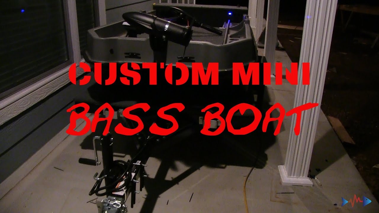 Sundolphin custom Mini BASS BOAT YouTube