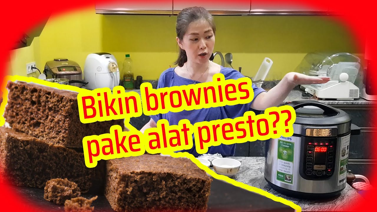 Bikin brownies pake alat presto? Apa bisa?