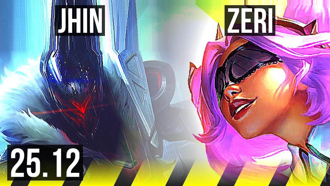 JHIN & Sona vs ZERI & Yuumi (ADC) | 13/3/11, 44k DMG, Godlike | EUW Master | 25.12