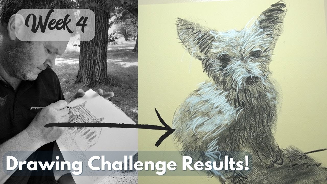Draw Recap New Year's Drawing Challenge Recap Week 4 - YouTube