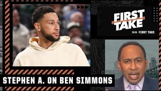 Stephen A.: Ben Simmons has OFFENDED Philadelphia fans! | First Take