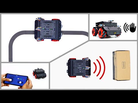 MakeBlock mBot Mega | Gesture control | line following | phone control | obstacle avoidance robot