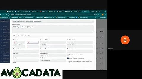 #1 Marketplace to But  Sell Data  AvocaData (DaaS) Software Tutorial - Sell Your Data
