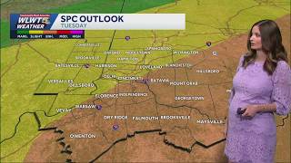 Tracking severe threat: When strong storms could impact Greater Cincinnati Tuesday