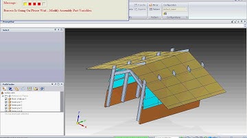 SolidEdge Automation for Industrial Shade using CadCustomization++ & solidedge configurator