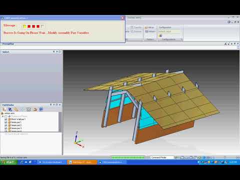 SolidEdge Automation for Industrial Shade using CadCustomization++ & solidedge configurator