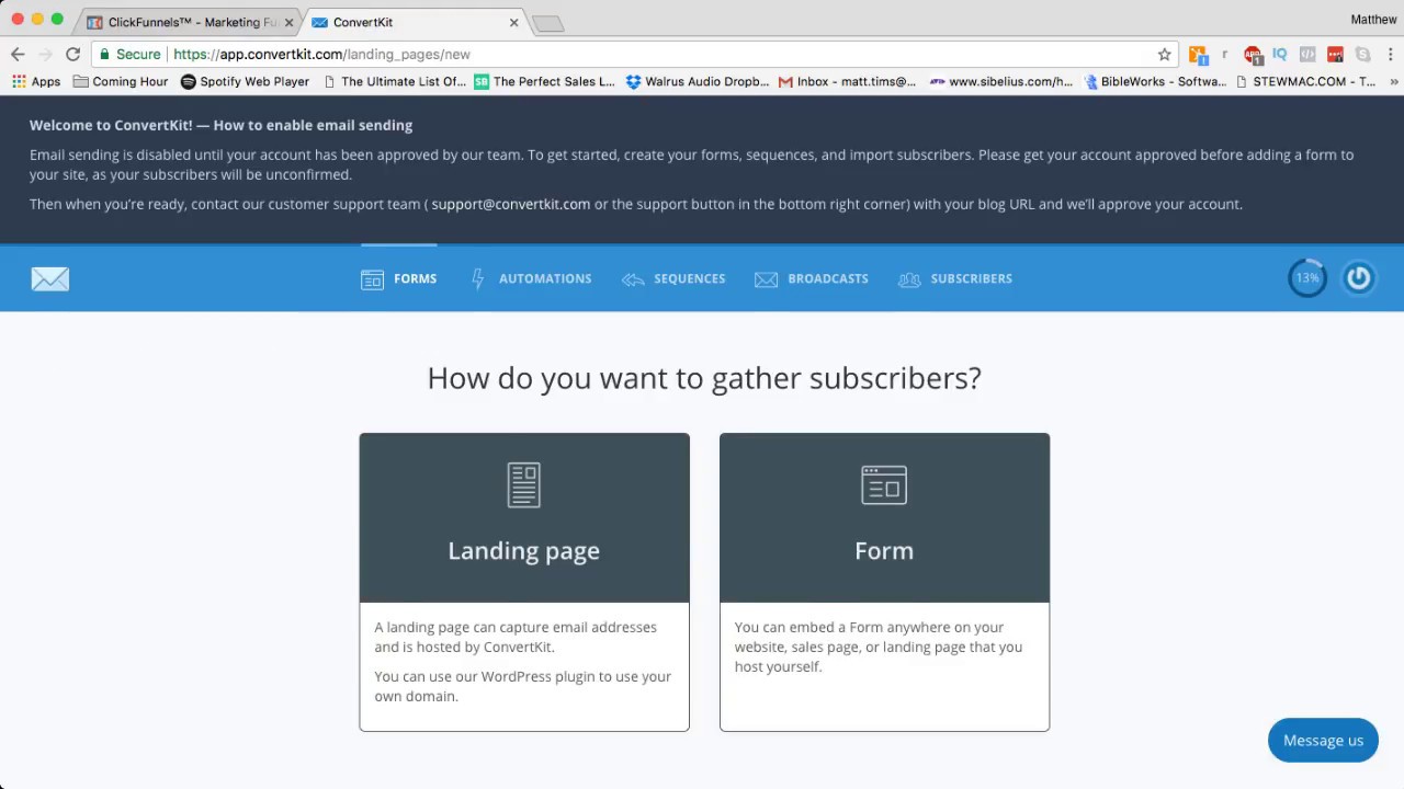 How To Integrate ConvertKit With ClickFunnels 2017 Full Review