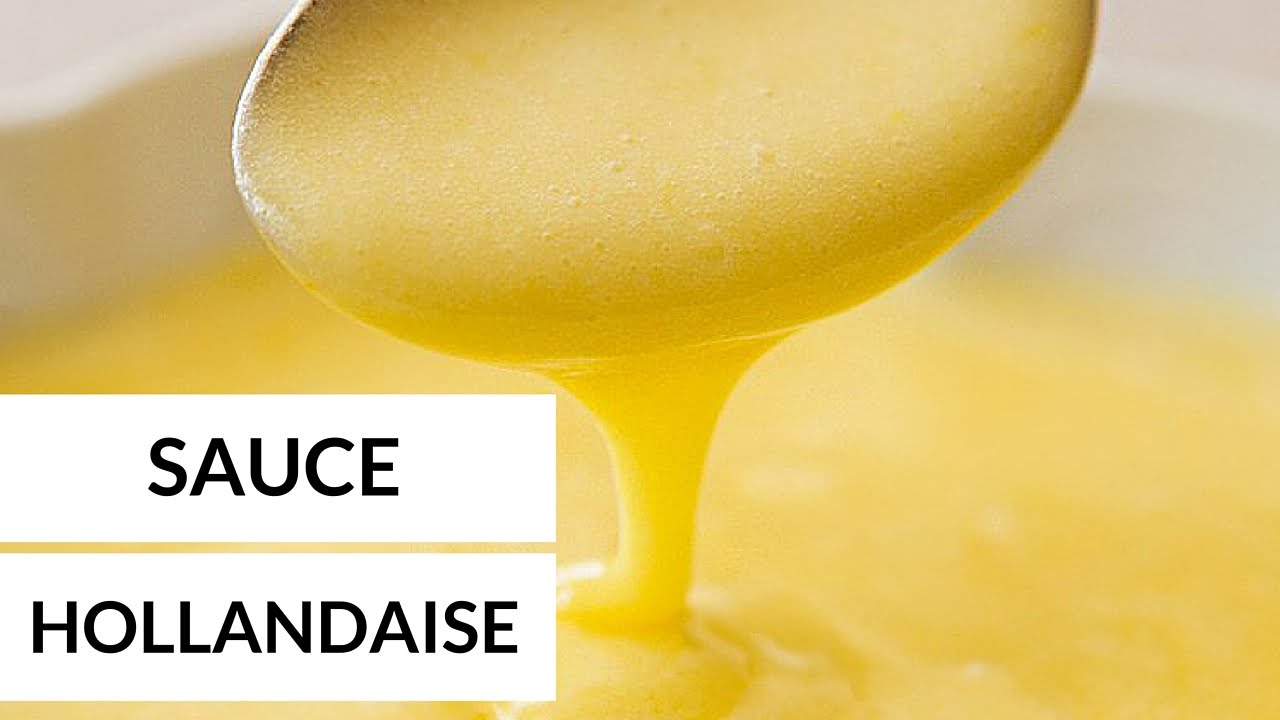 SAUCE HOLLANDAISE selber machen YouTube