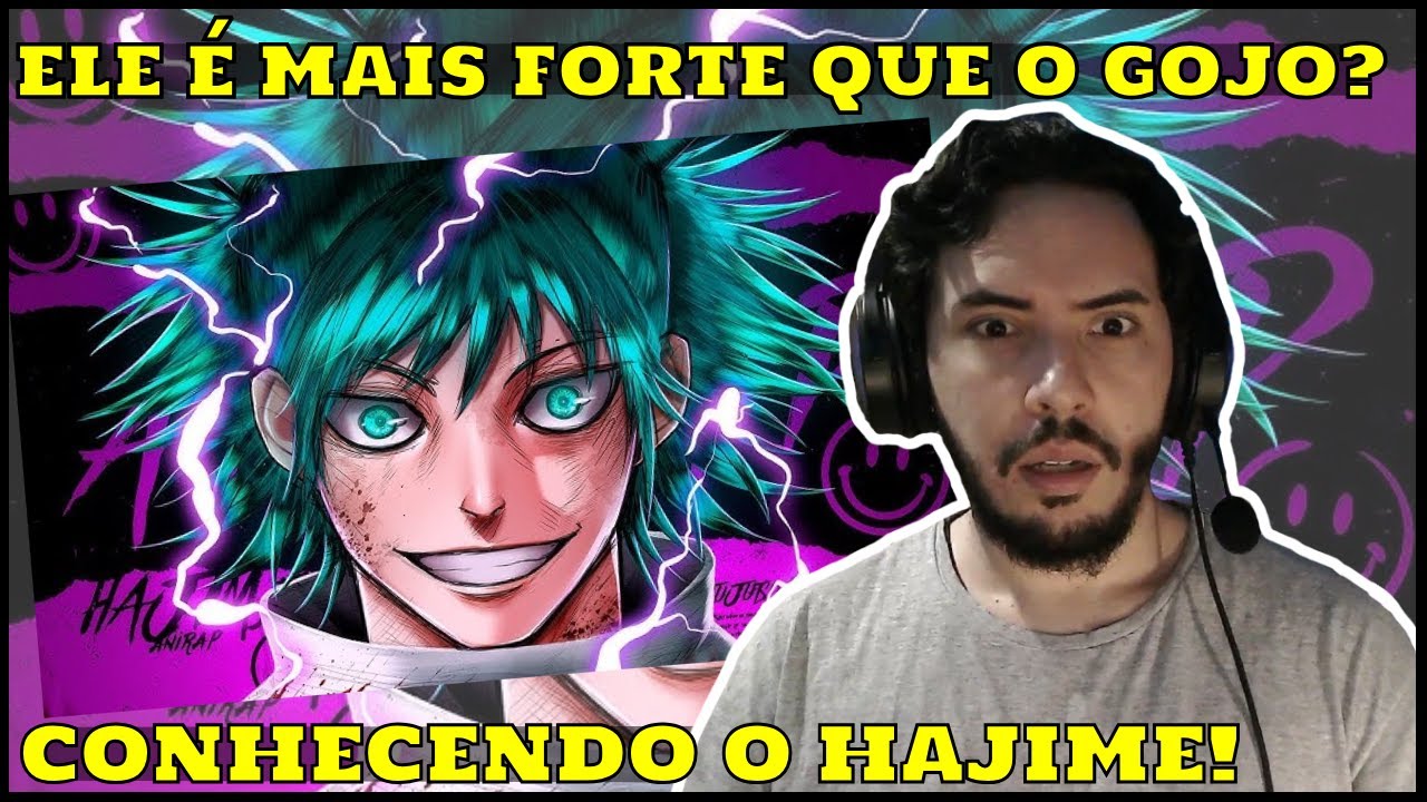 (REACT JUJUTSU KAISEN) Hajime Kashimo | Eletricidade | Do AniRap ( NÃO CONHECIA!)