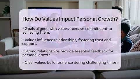 How Do Values Impact Personal Growth? - The Personal Growth Path