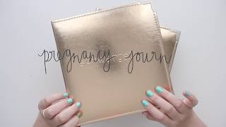 Pregnancy Scrapbook Album Chatty Flip Through (Part One)