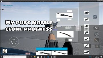 pubg mobile clone progress on unreal engine #9 Guns,Inventory,AI,FPS #unrealengine #pubgmobile
