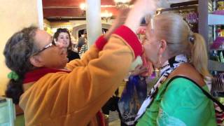 Mom getting pixie dusted !