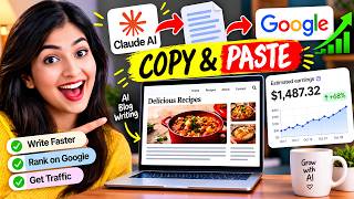 Google Blogging with Claude AI — I Tried This Copy-Paste Method!