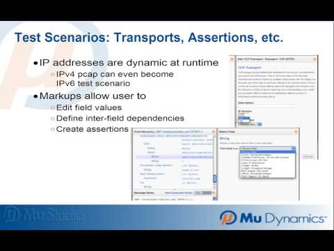 Mu Studio Test Module by Mu Dynamics