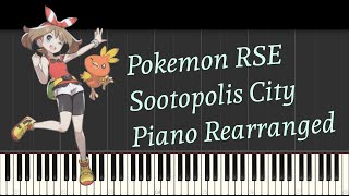 Pokemon Ruby/Sapphire/Emerald - Sootopolis - Piano Rearranged - Synthesia
