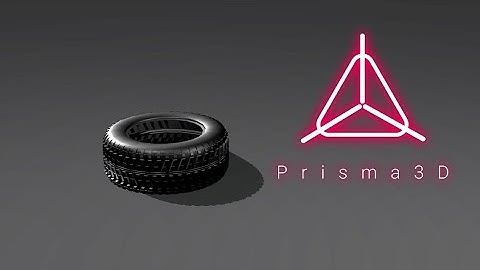 Prisma3D Modeling tutorial: Car Tire