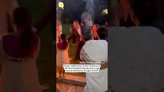 Diwali Celebrations at US Vice President Kamala Harris' Residence | #Short