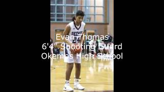 Evan Thomas Junior Season Highlights 2017-2018