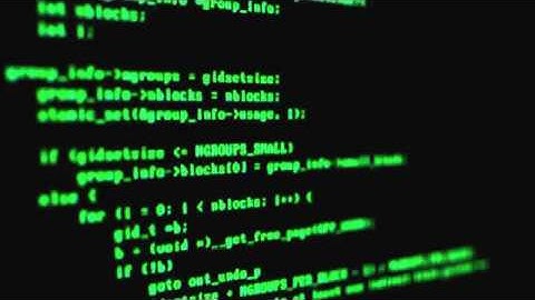 Hacker Code Green on Black 01 Free Stock Video Footage Download Clips