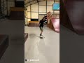 平日のスケボー