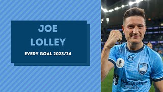 Joe Lolley • Sydney FC • All Goals • 2023/24