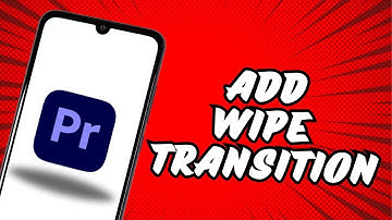 How To Add An Any Direction Wipe Transition In Premiere Pro
