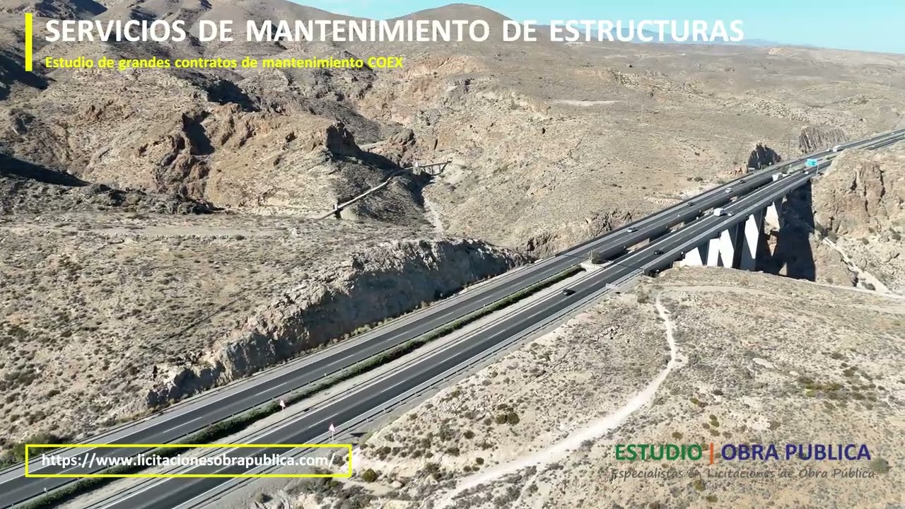ESTUDIO LICITACIONES DE OBRA - PUENTES CARRETEROS