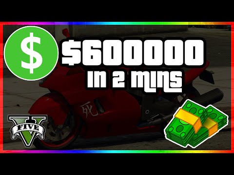 How To Make $600,000 In 2 minutes in GTA 5 Online  Fast GTA 5 Money Method
