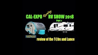 CalExpo RV Show, Lance Trailers, Sacramento, Part 1