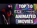 The Top 10 Animated Movies on 4K UHD Blu-ray image