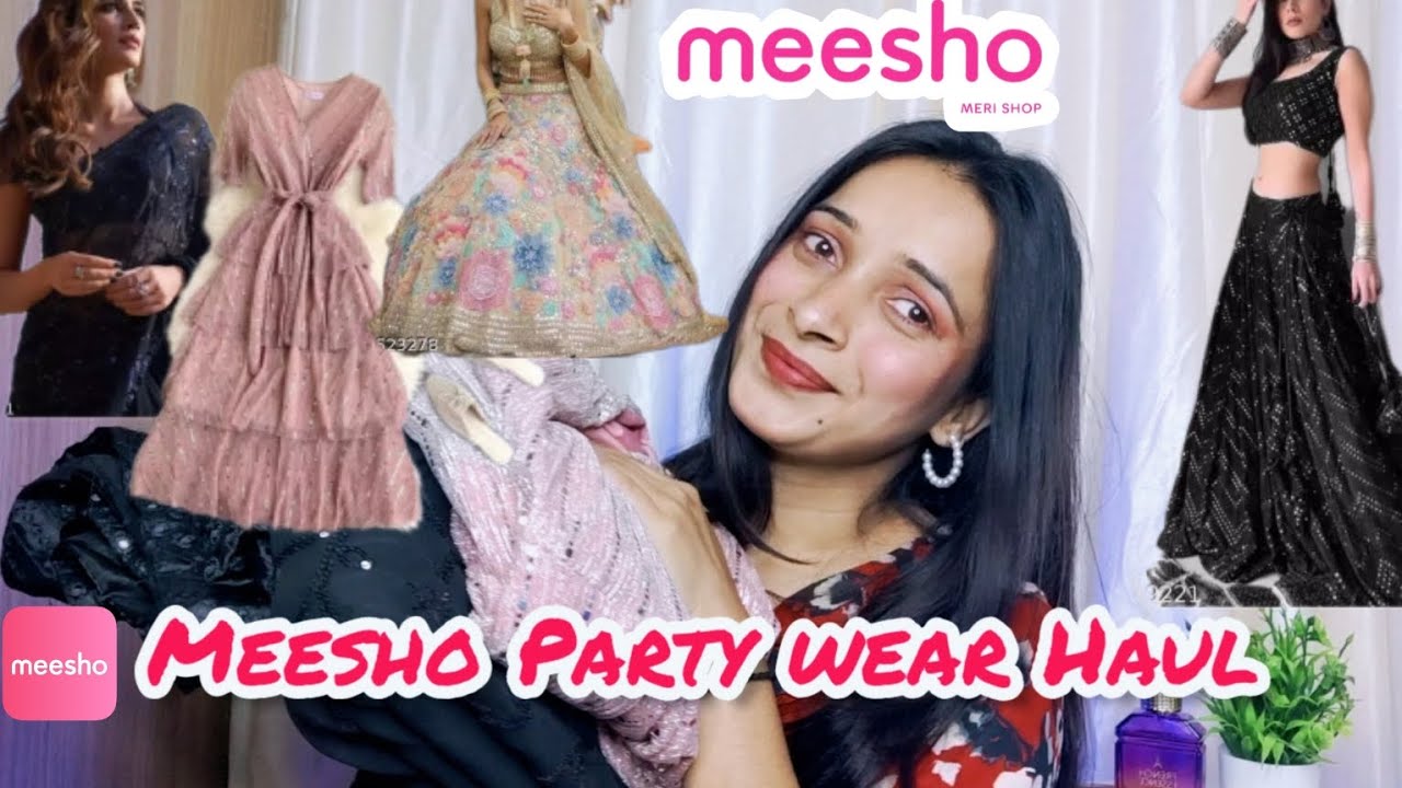 Mesho Image Meesho dresses haul/partywear dresses for women/meesho haul westernwear ...