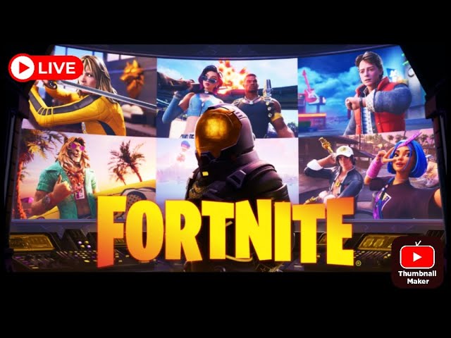 Playing some Fortnite come hang out  trying to get a win