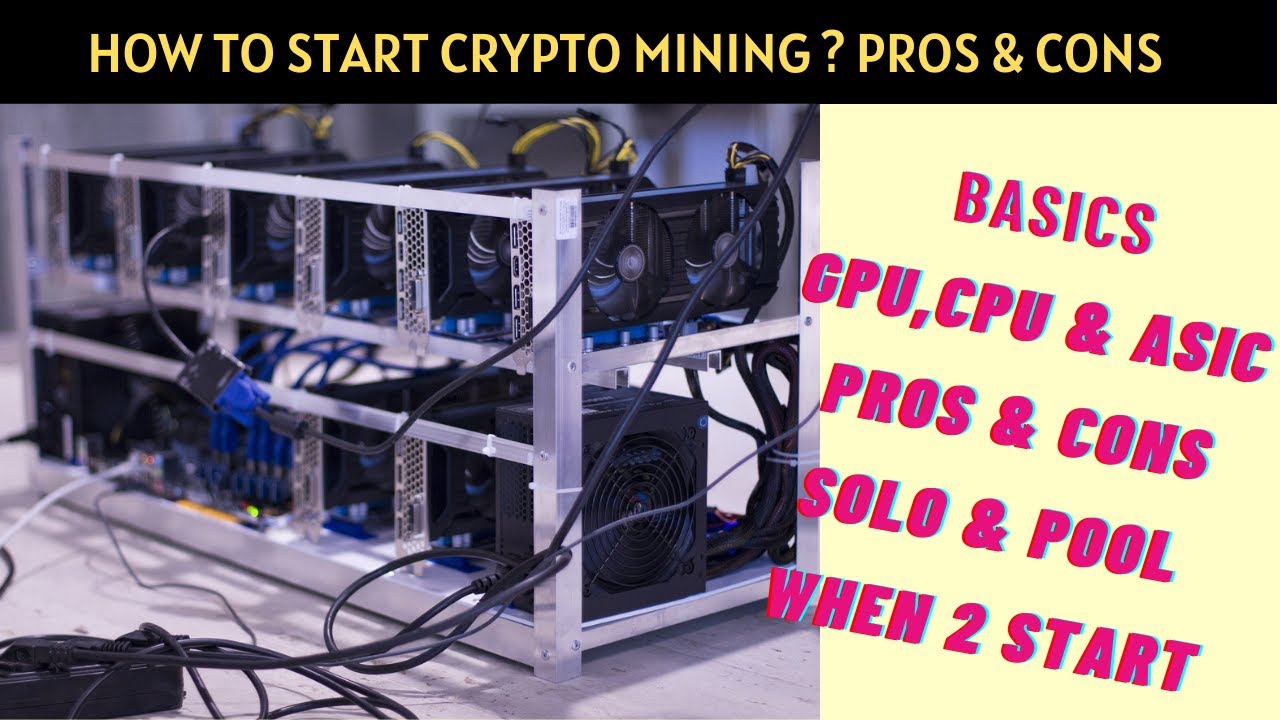 How to Start Cryptocurrency Mining ? Pros & Cons | Tamil | DinuUd - YouTube