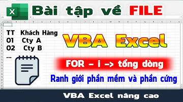 Bài tập đọc file text trong VBA Excel  | NT Software