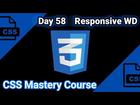 Why and What is RWD Day 58 Css Mastery Course in Hindi