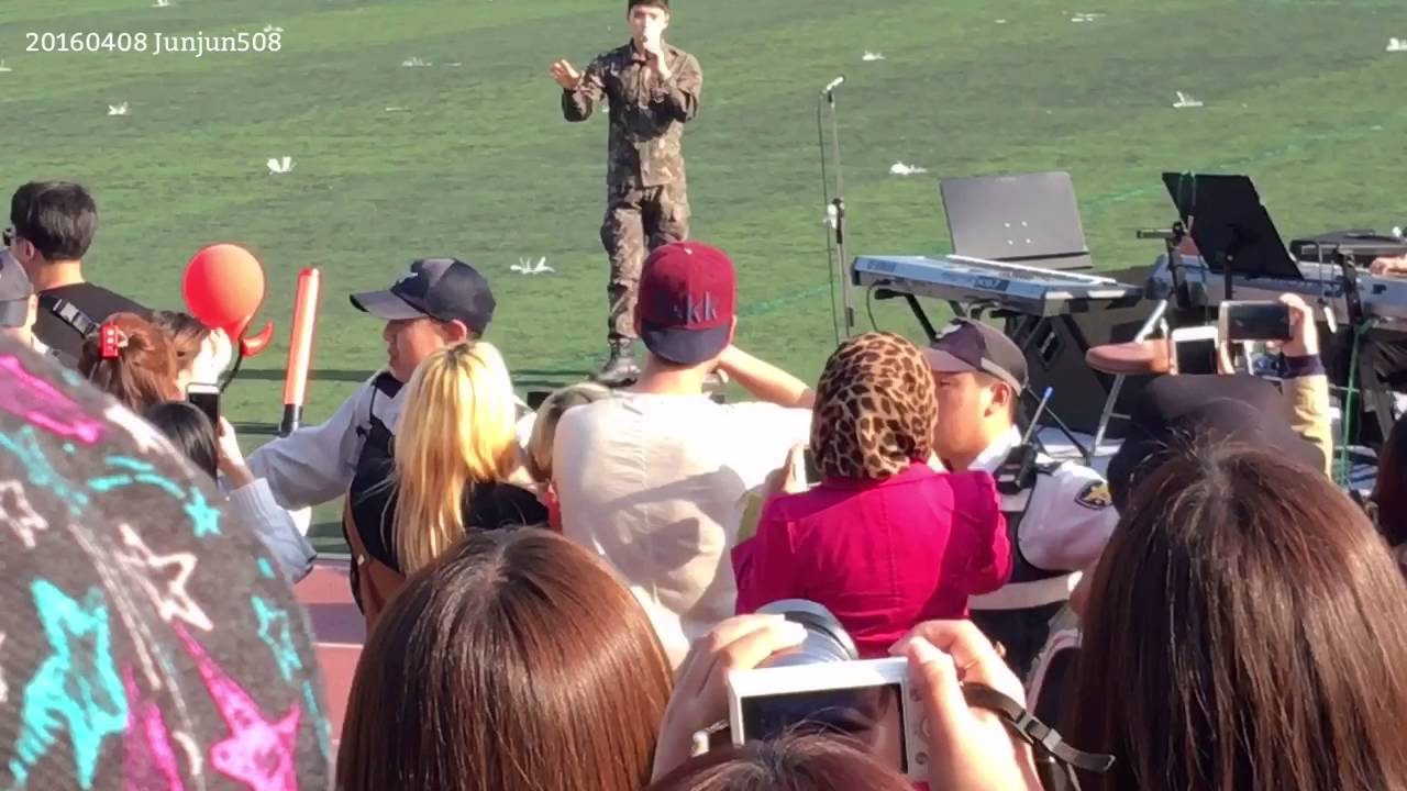 20160408 진해군악의장페스티벌 JAEJOONG