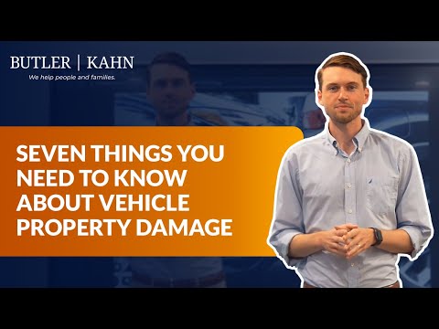 Seven things you need to know about Vehicle Property Damage