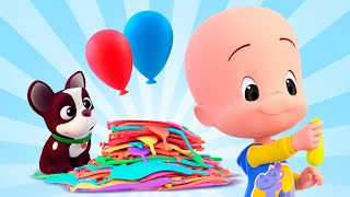 Cuquin's Balloons | Cleo & Cuquin Educational Videos for Children