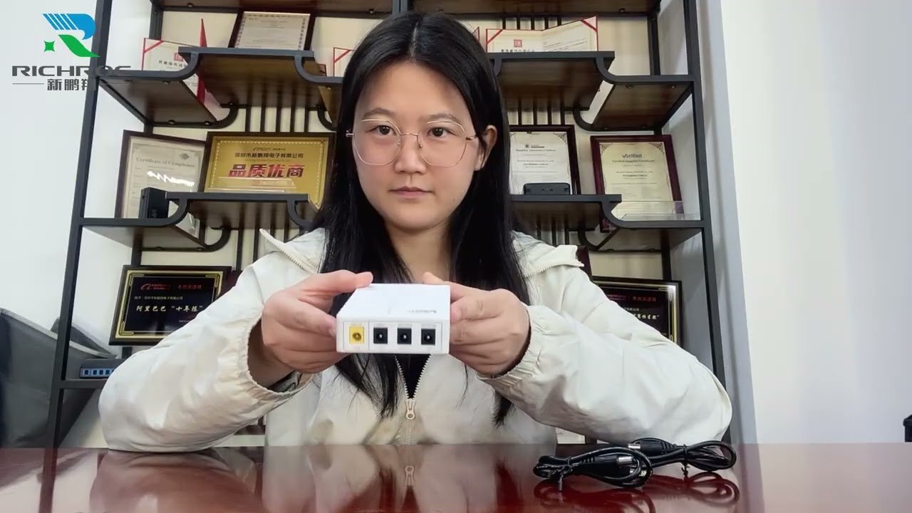 2026 New Mini UPS for WiFi Router | 12V+12V+9V Output | 8+ Hours Backup 