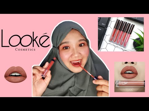 Review holy lip cream looke cosmetics shade gaia. 