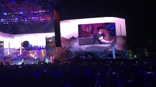 Eminem and dr. dre perform california love at coachella weekend 1
2018.